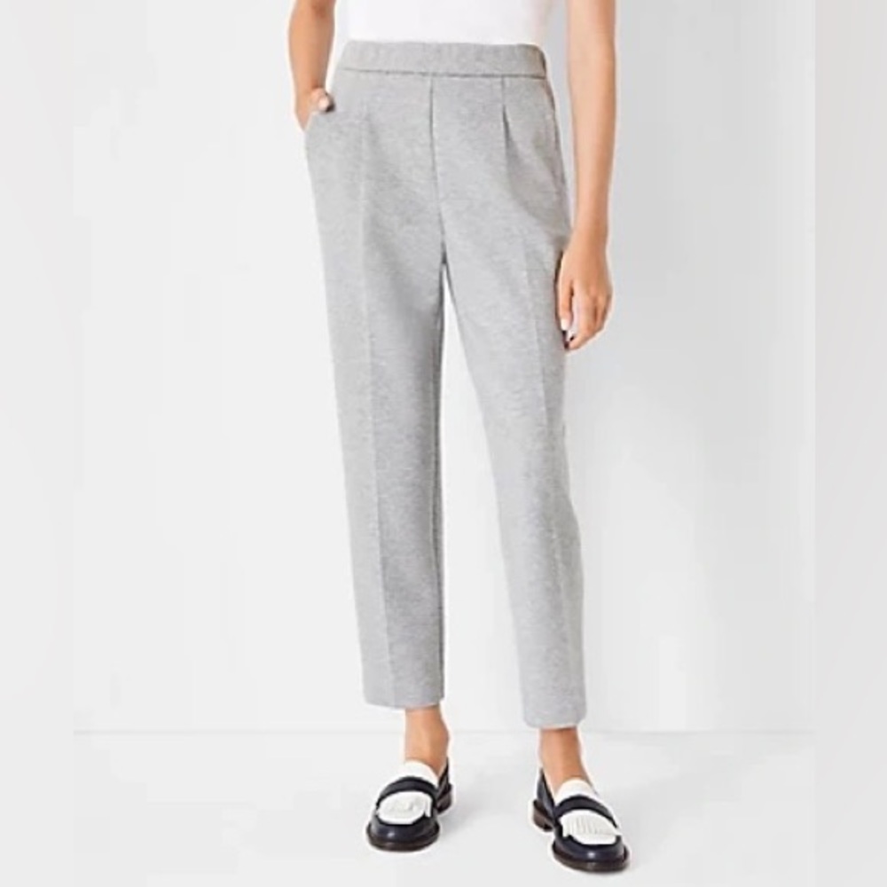 Ann Taylor Easy Ankle Pant in Double Knit